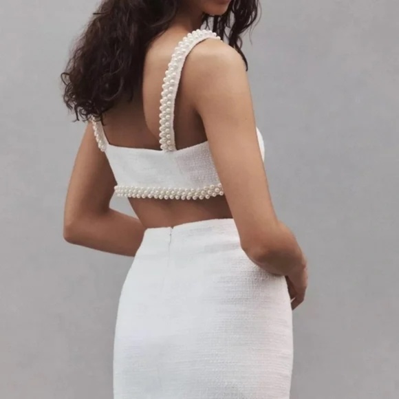 Hutch "Adley" Pearl-Trimmed Tweed Bridal Set (NWOT) - Picture 4 of 4